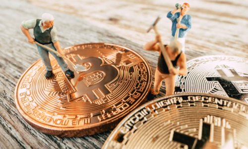 A collection of high-powered GPUs assembled into a mining rig, showcasing the hardware needed for effective crypto mining.