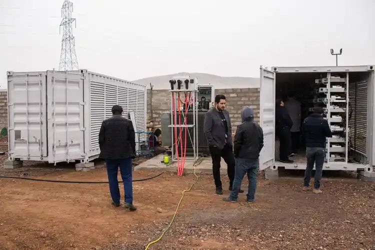 An intricate view of a modern mining rig setup, showcasing the hardware that powers cryptocurrency mining operations
